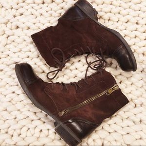Franco sarto side zip boots size 8.5